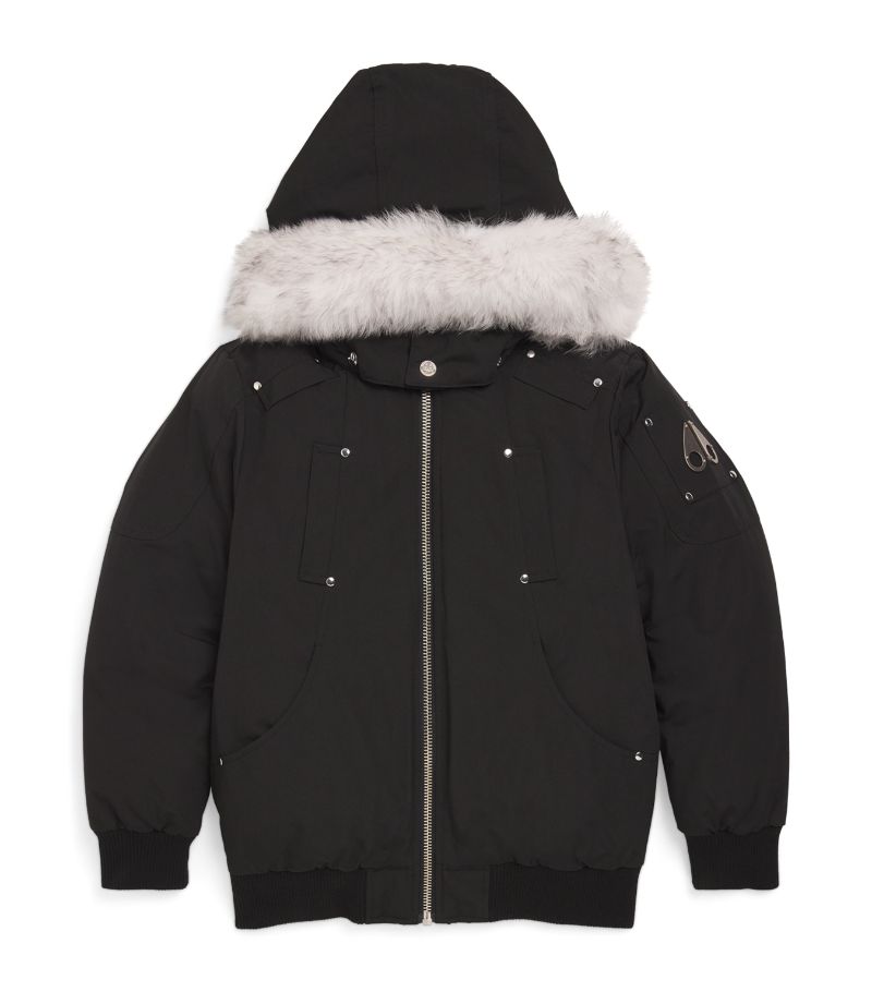 Moose Knuckles Kids Moose Knuckles Kids Fur-Trim Down Jacket (6-18 Years)