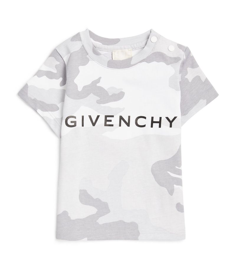 Givenchy Givenchy Kids Camouflage Logo T-Shirt (6-18 Months)