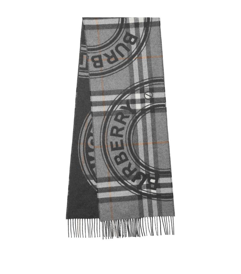 Burberry Burberry Cashmere Montage Print Scarf