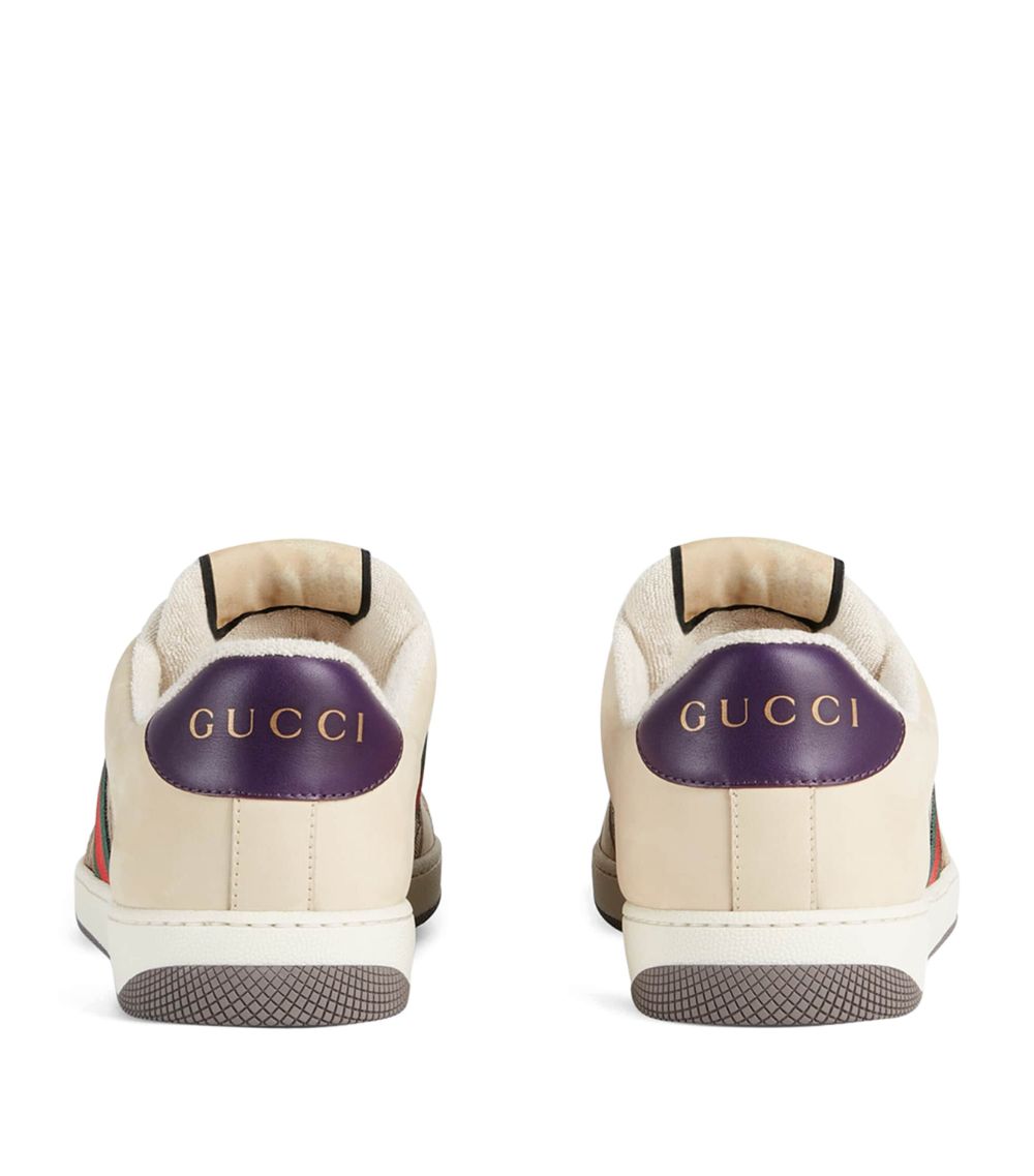 Gucci Gucci Leather Screener Sneakers