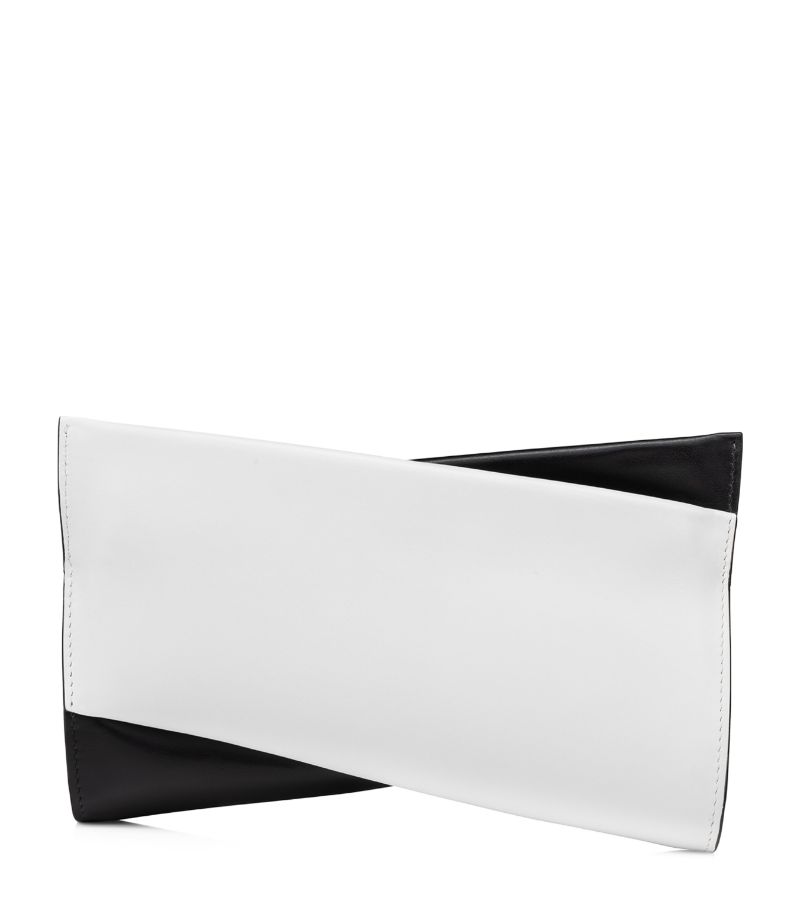 Christian Louboutin Christian Louboutin Loubitwist Leather Clutch Bag