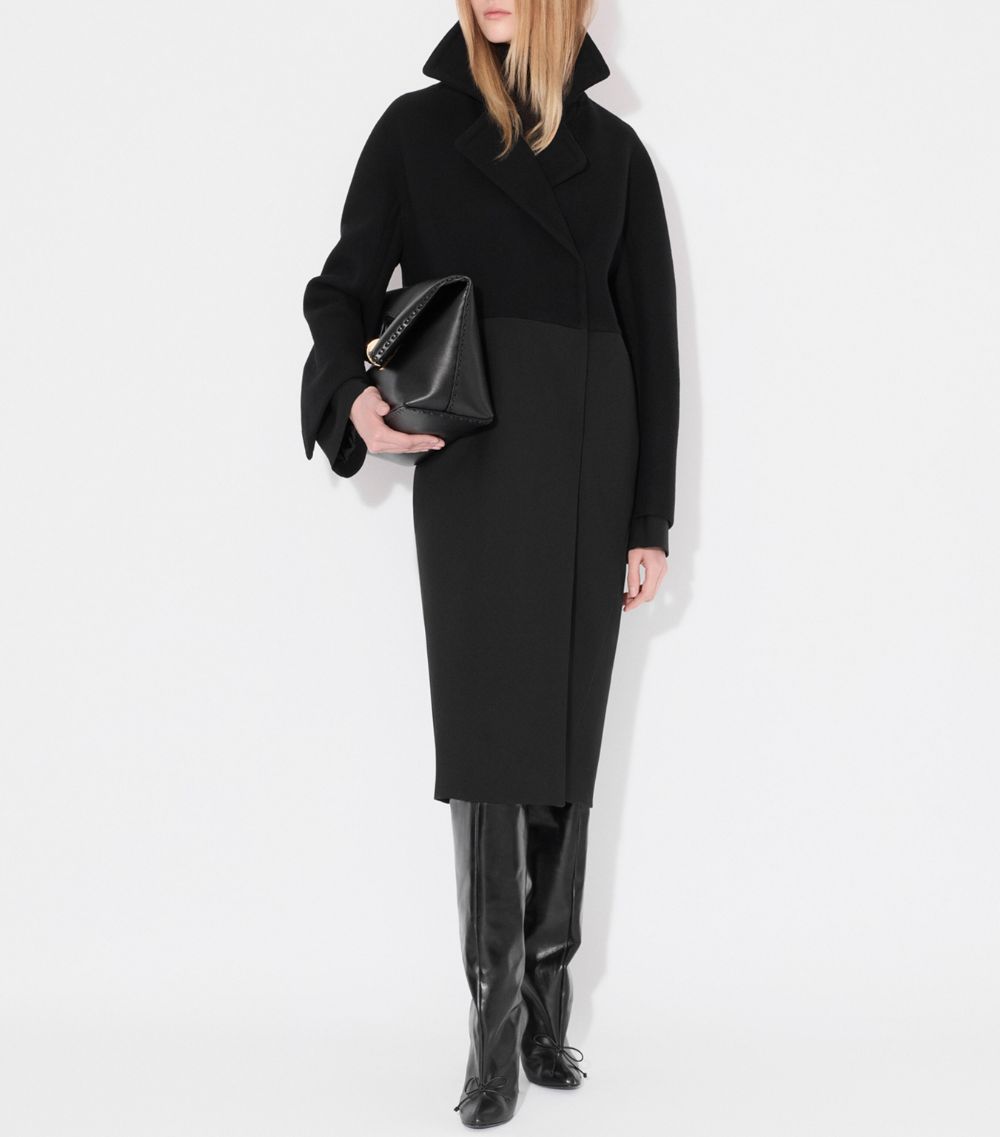 Alaïa Alaïa Stretch-Virgin Wool Coat