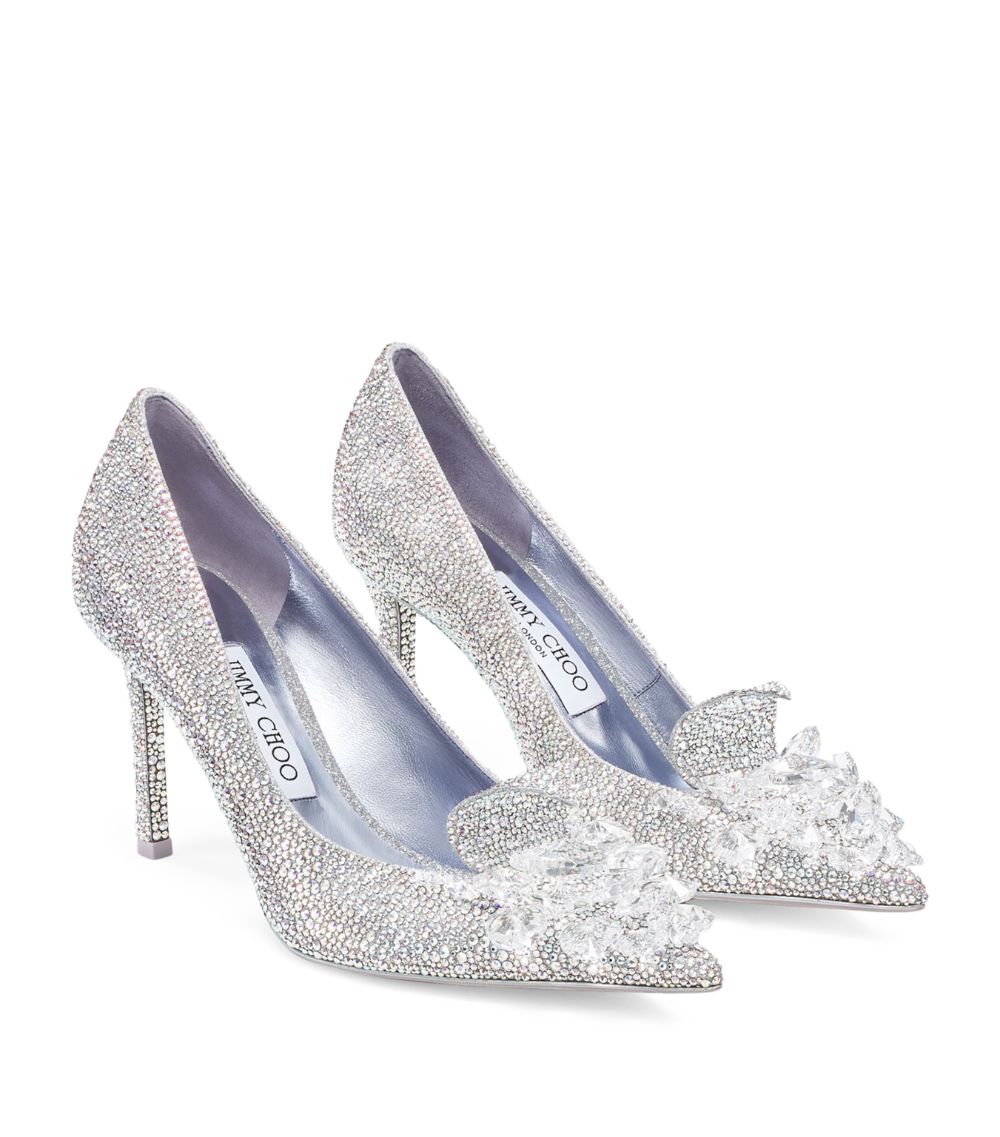 Jimmy Choo Jimmy Choo Exclusive Crystal Slipper 85 Pumps