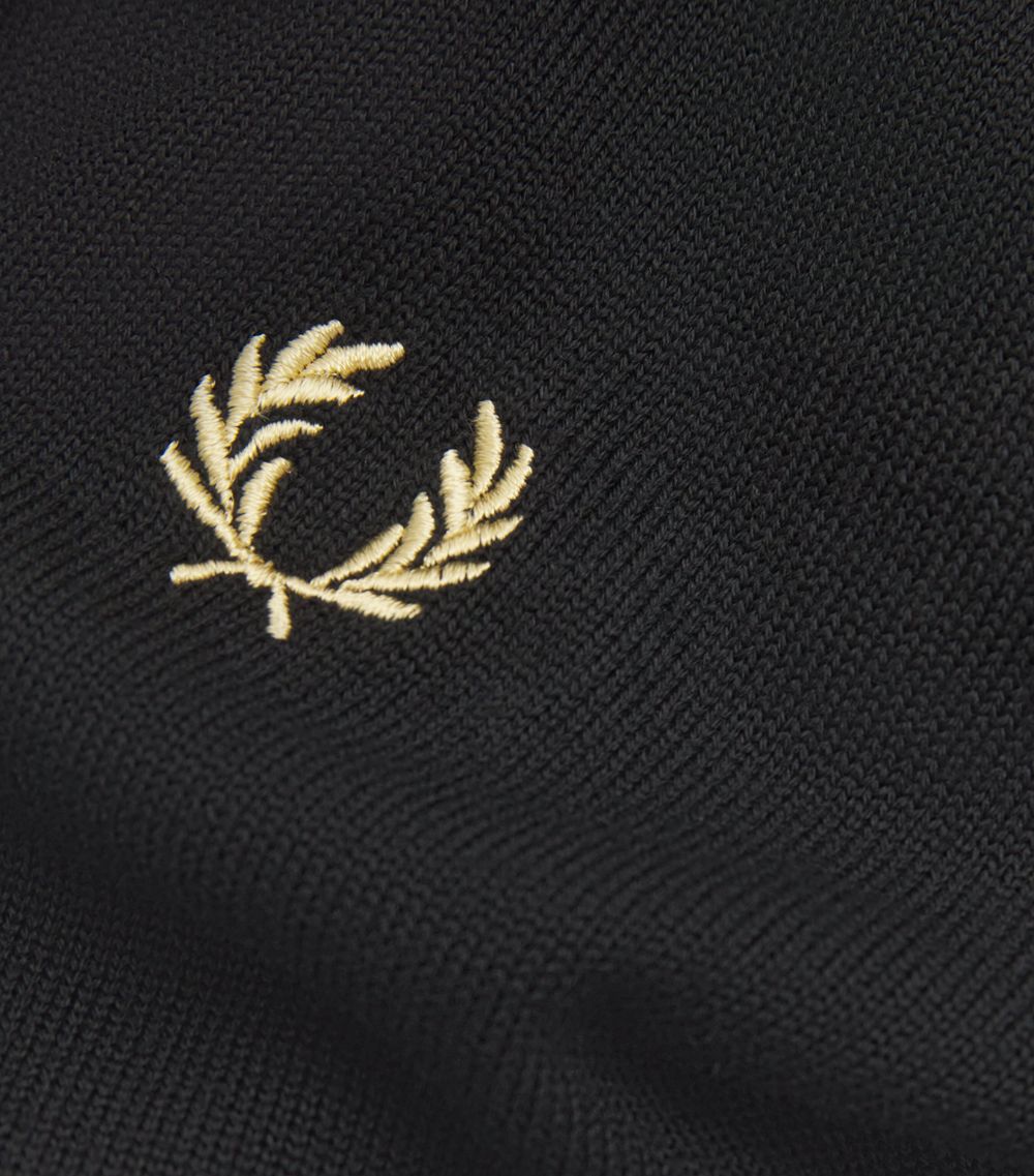 Fred Perry Fred Perry Logo Zip-Up Sweater