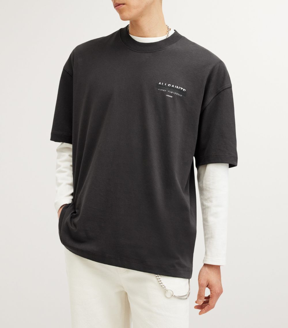 Allsaints Allsaints Redact Logo T-Shirt