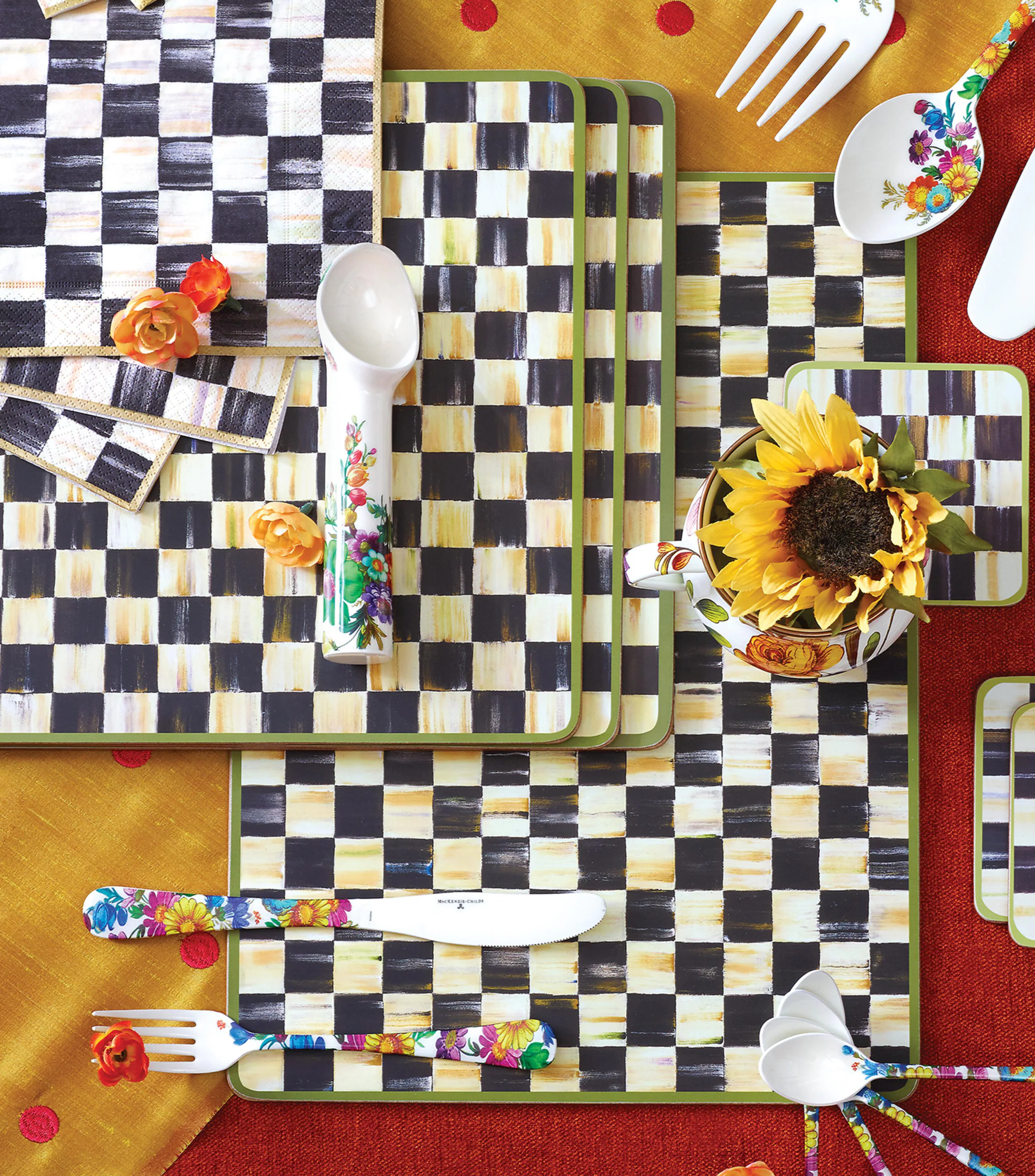 Mackenzie-Childs MacKenzie-Childs Courtly Check Placemats