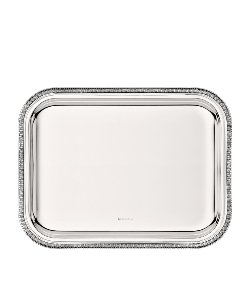 Christofle Christofle Silver-Plated Malmaison Tray (26Cm X 20Cm)
