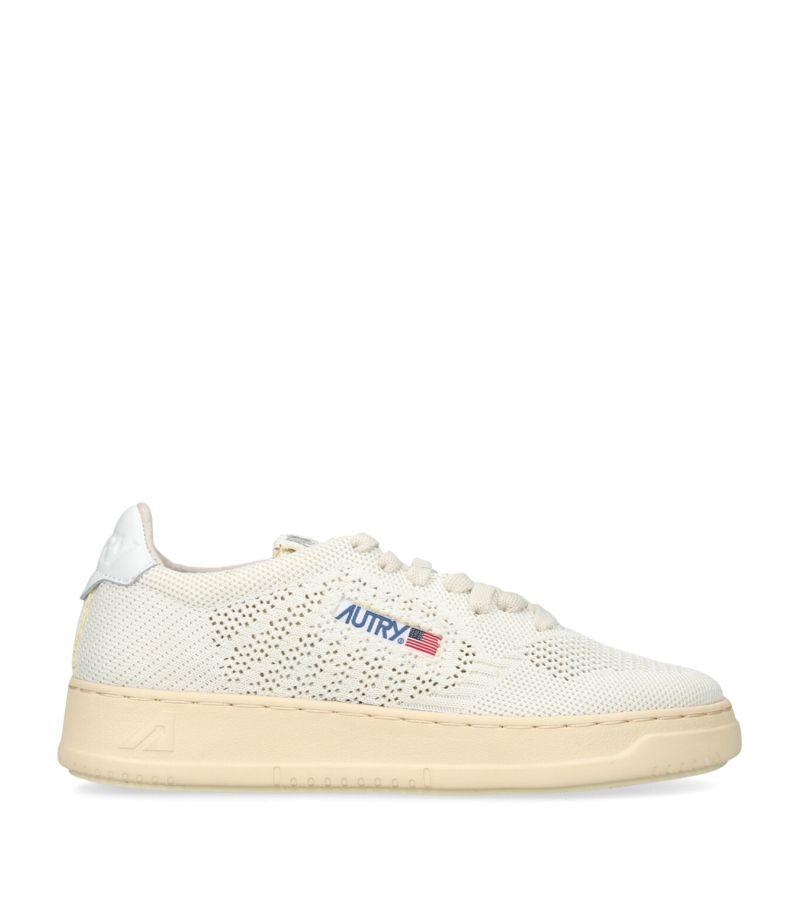 AUTRY Autry Leather Easeknit Low-Top Sneakers