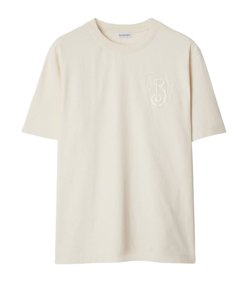 Burberry Burberry Cotton B-Shield T-Shirt