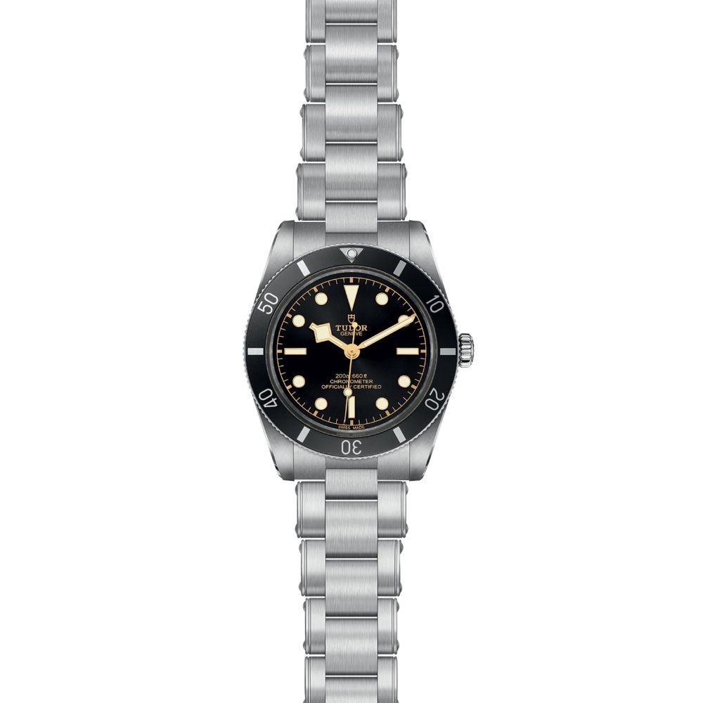 Tudor Tudor Stainless Steel Black Bay Automatic Watch 37Mm