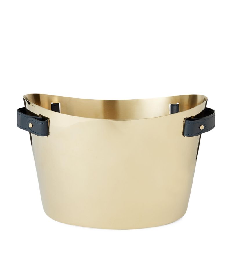 Ralph Lauren Home Ralph Lauren Home Stainless Steel Wyatt Double Champagne Cooler