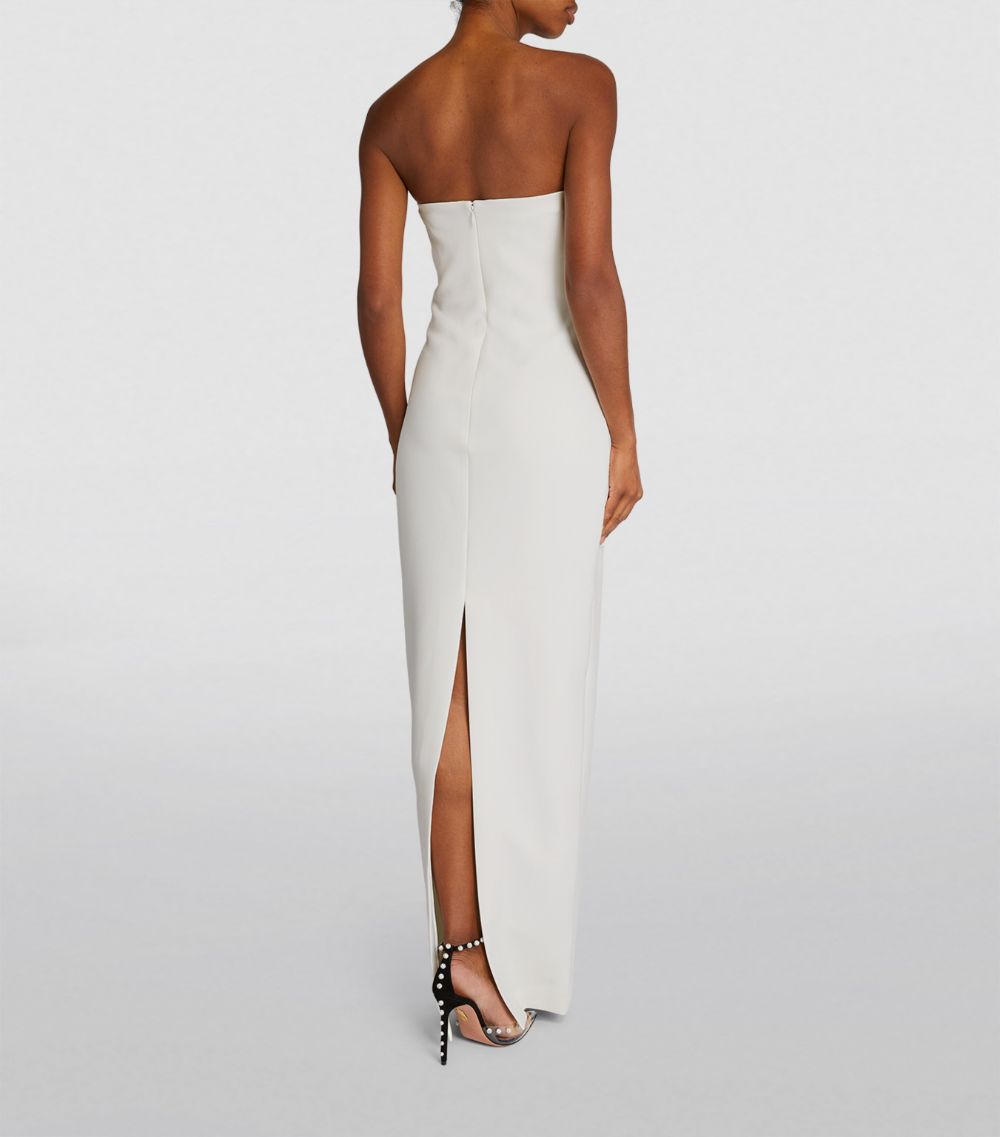 Roland Mouret Roland Mouret Strapless Two-Tone Gown