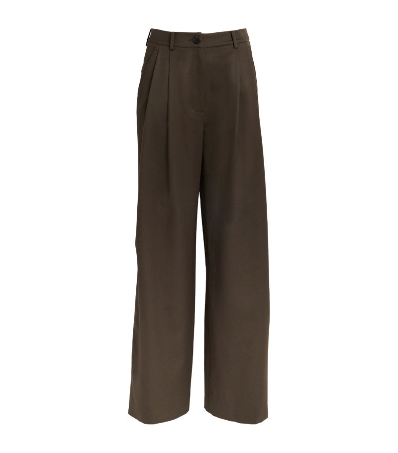  Lvir Wide-Leg Tailored Trousers