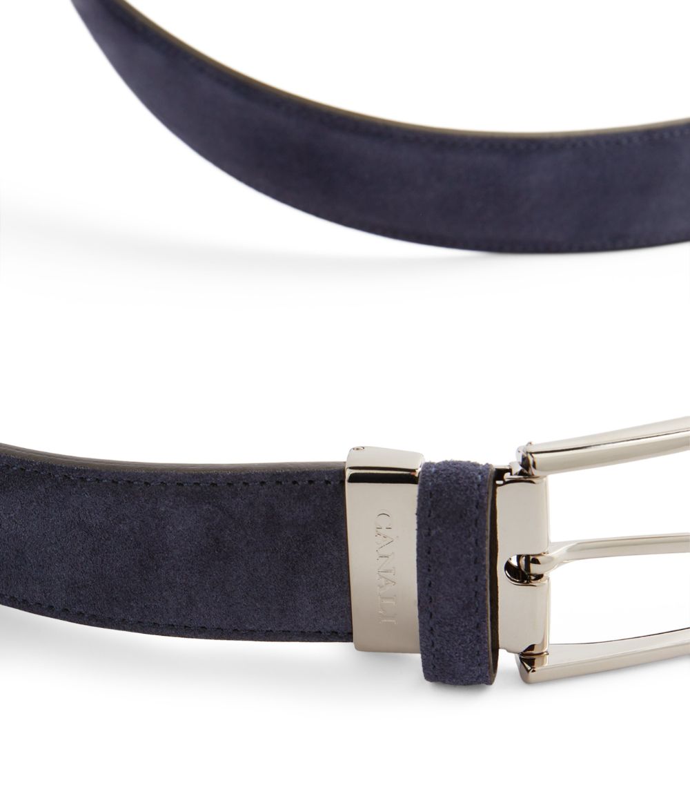 Canali Canali Suede Belt