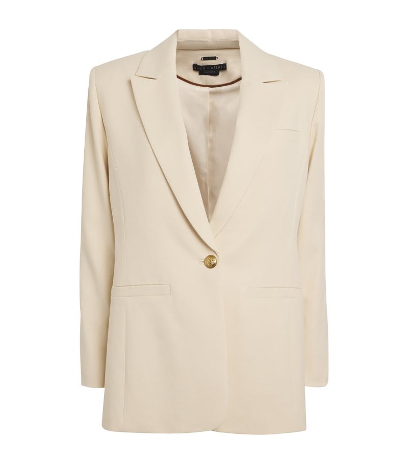 Alice + Olivia Alice + Olivia Elbow-Patch Billie Blazer