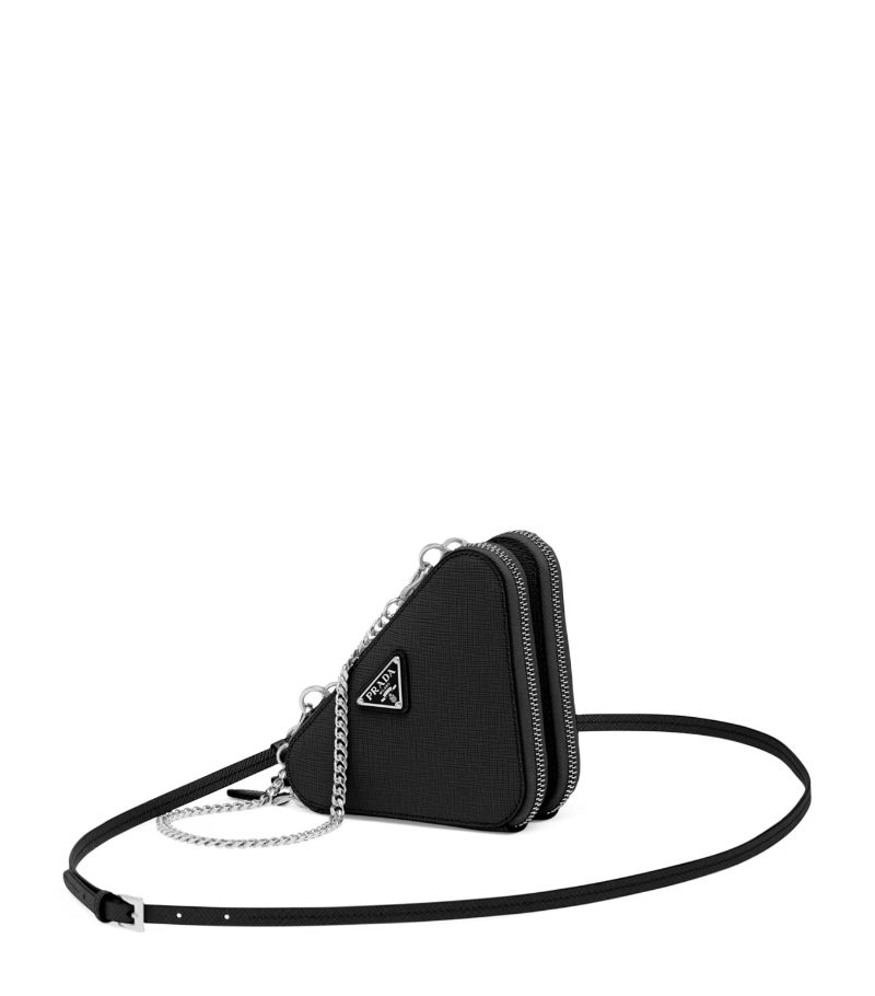 Prada Prada Mini Saffiano Leather Cross-Body Bag