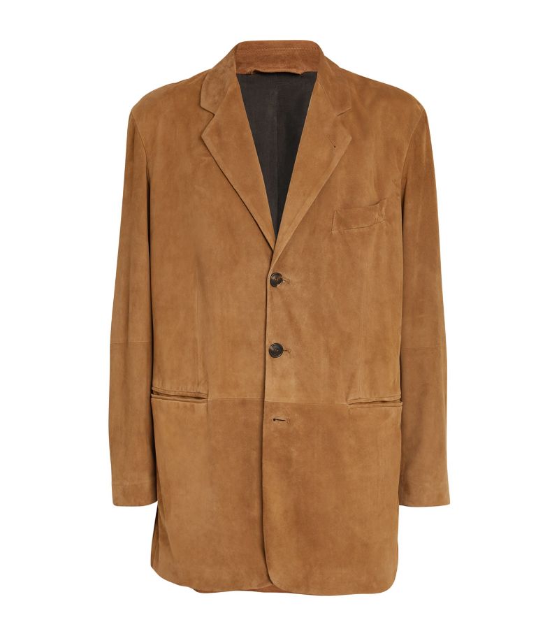 Giorgio Armani Giorgio Armani Suede Blazer