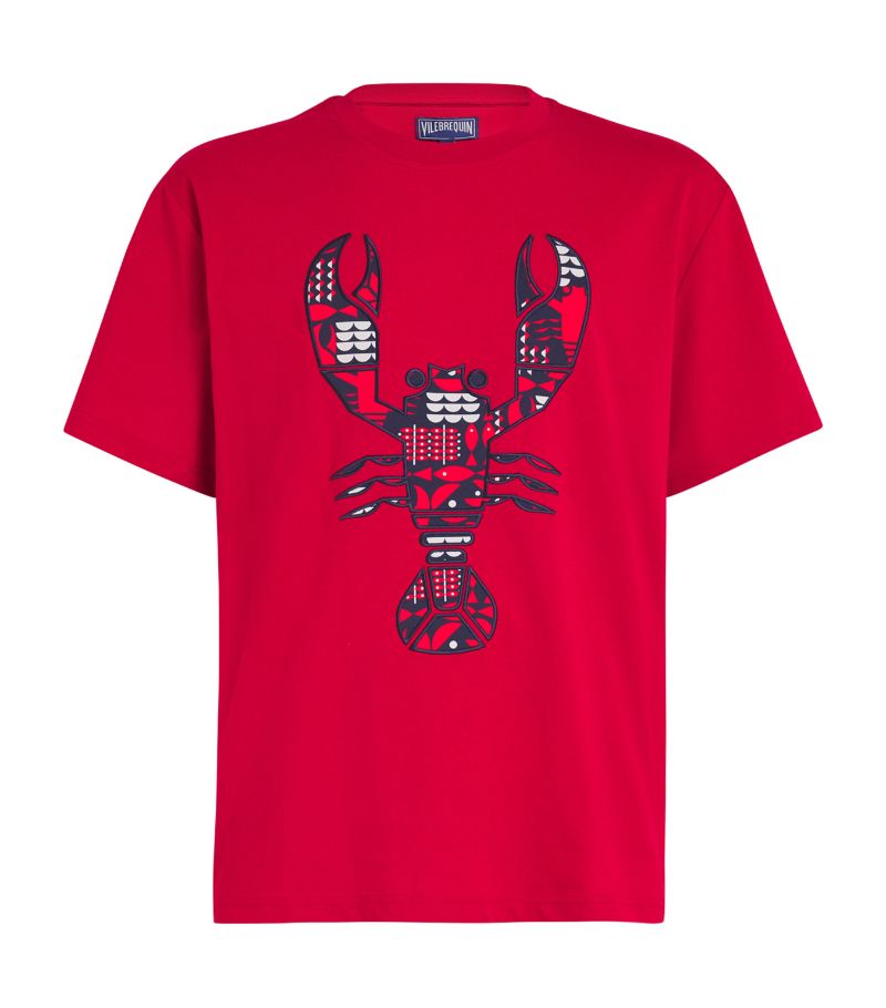 Vilebrequin Vilebrequin Organic Cotton Tareck Lobster T-Shirt