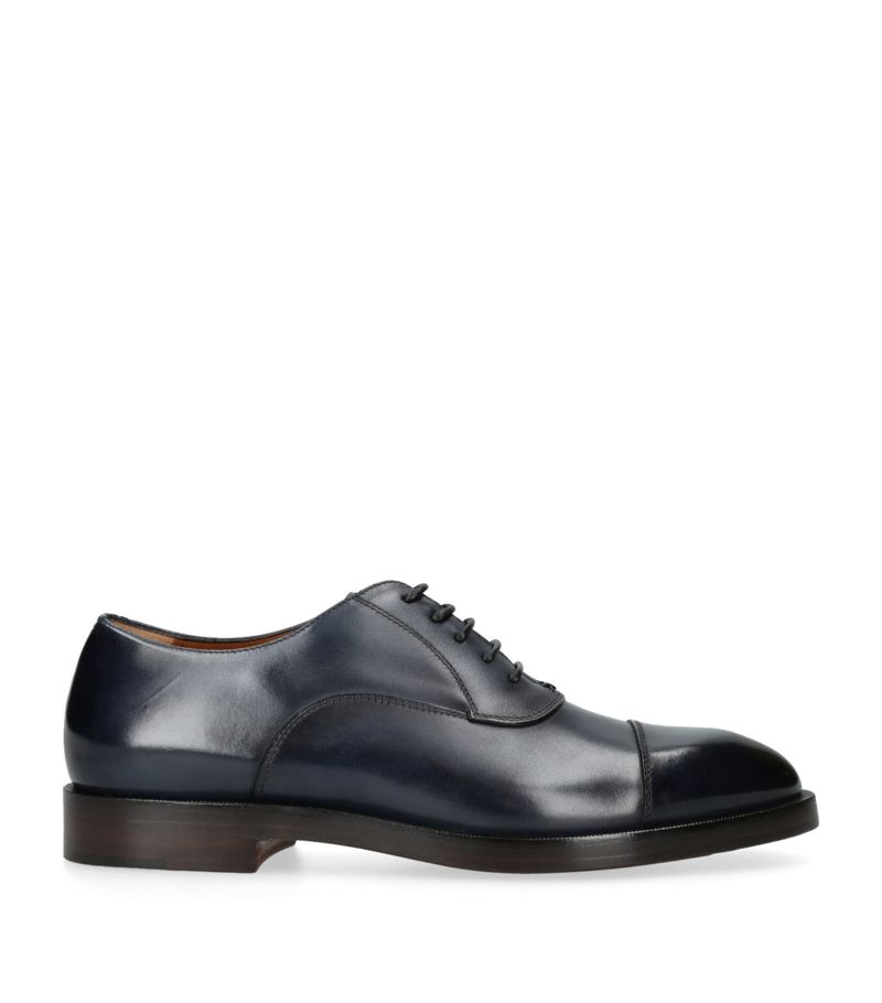 zegna Zegna Leather Torino Oxford Shoes