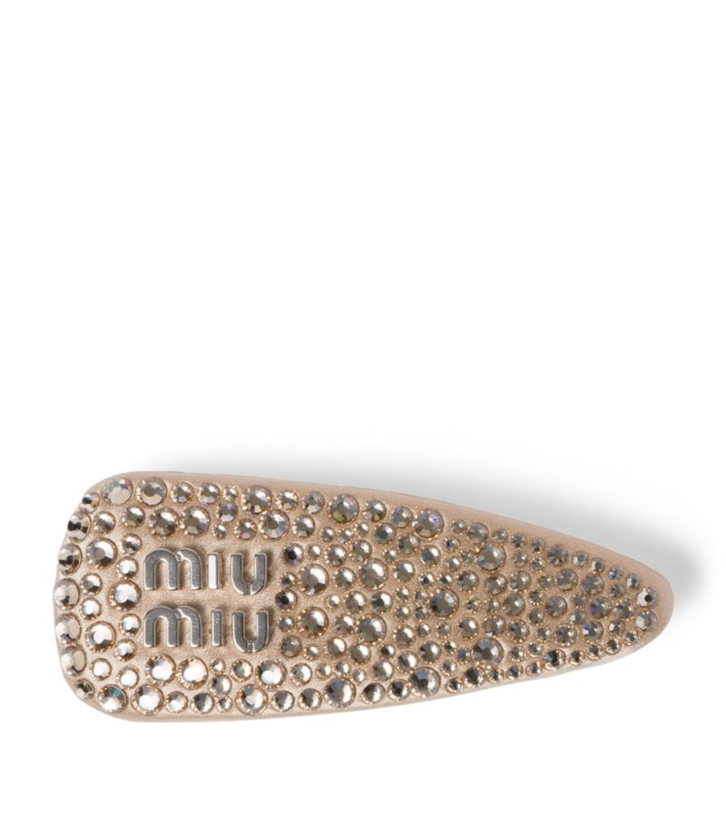 Miu Miu Miu Miu Embellished Duchesse Hair Clip