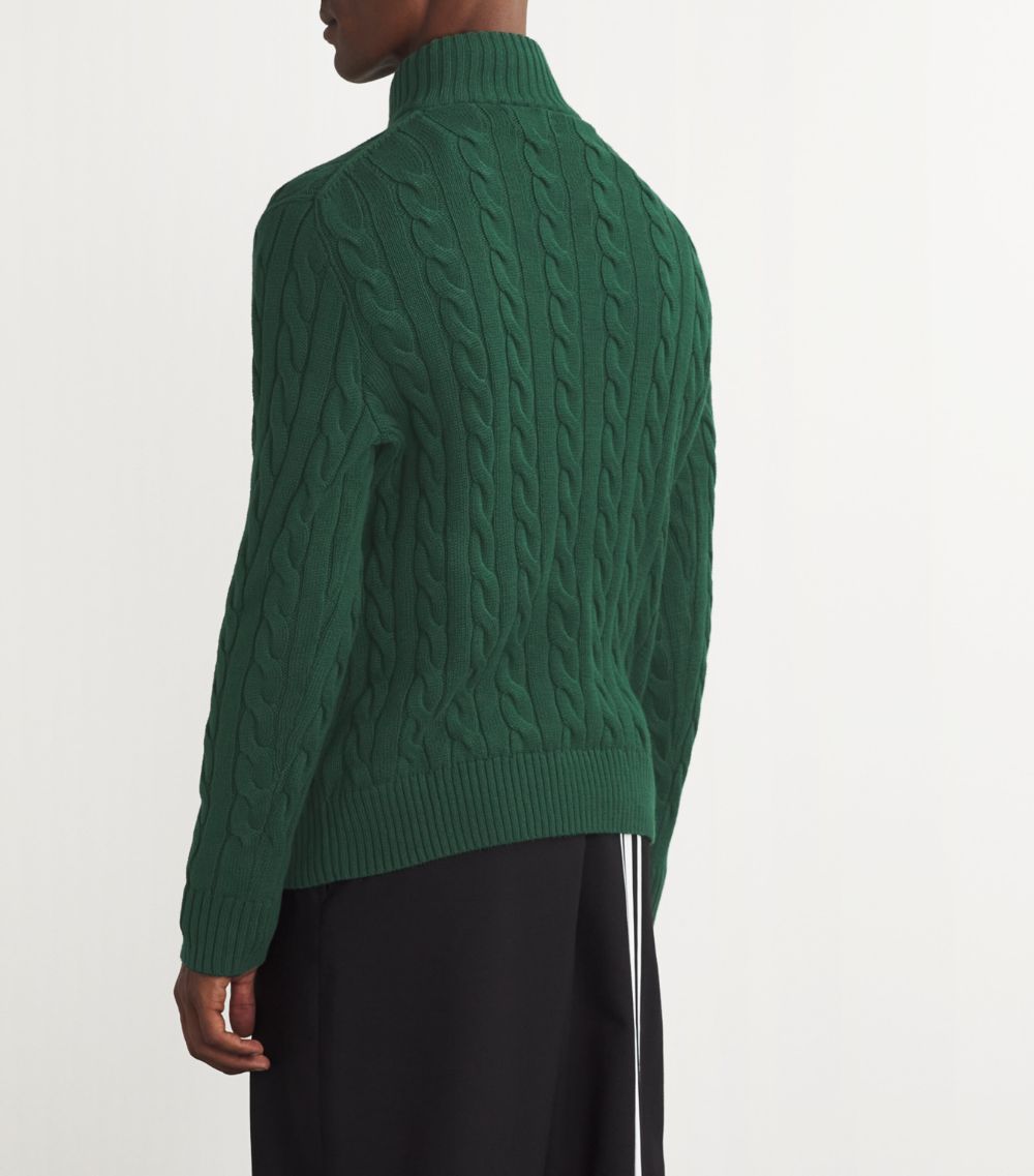 Polo Ralph Lauren Polo Ralph Lauren Cotton Quarter-Zip Sweater