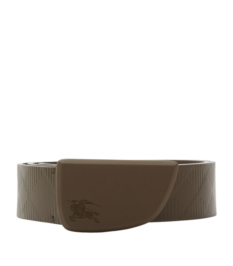 Burberry Burberry Leather Shield Belt