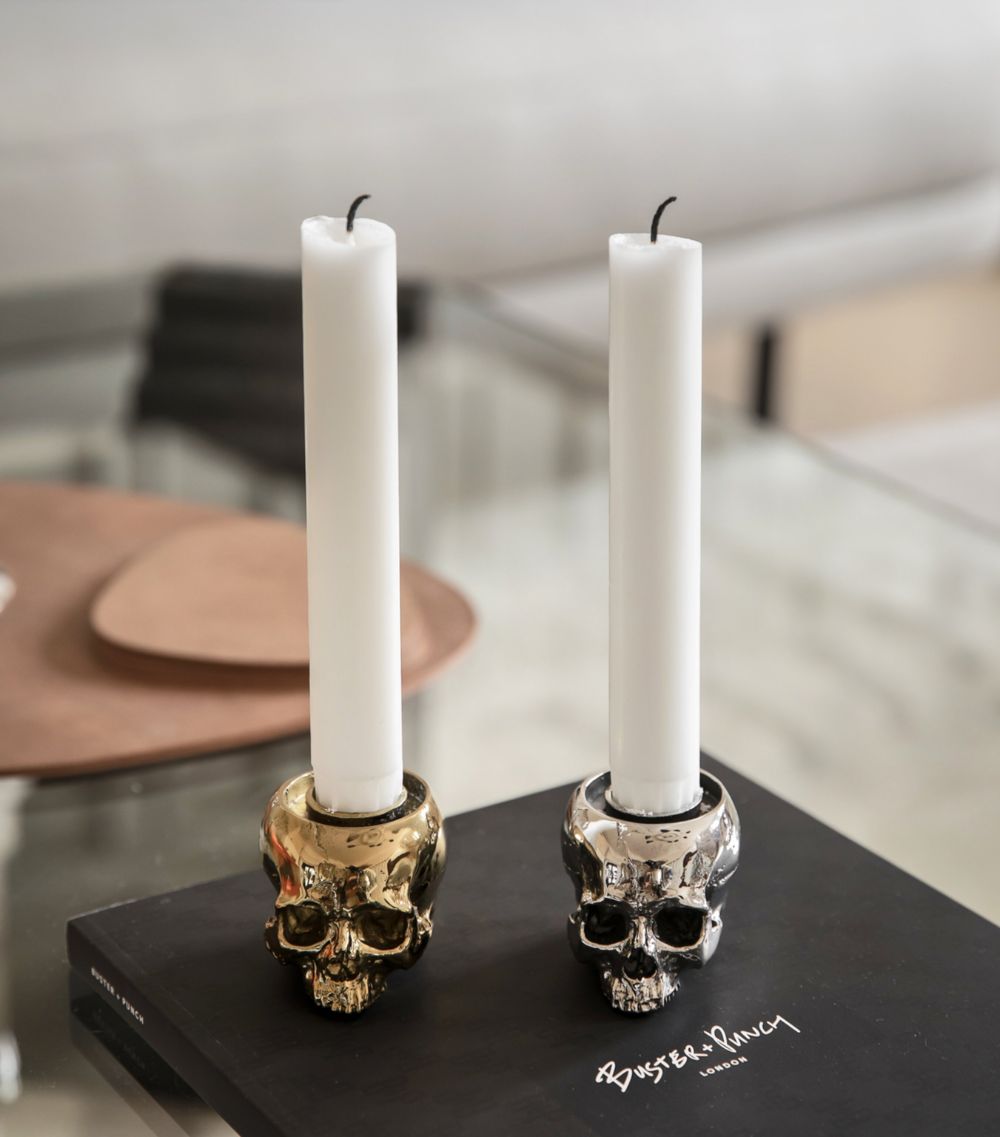 Buster + Punch Buster + Punch x Travis Barker Skull Candle Holder