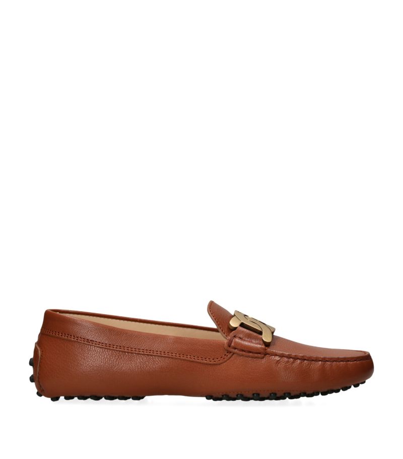 Tod's Tod's Leather Gommini Catena Driving Shoes