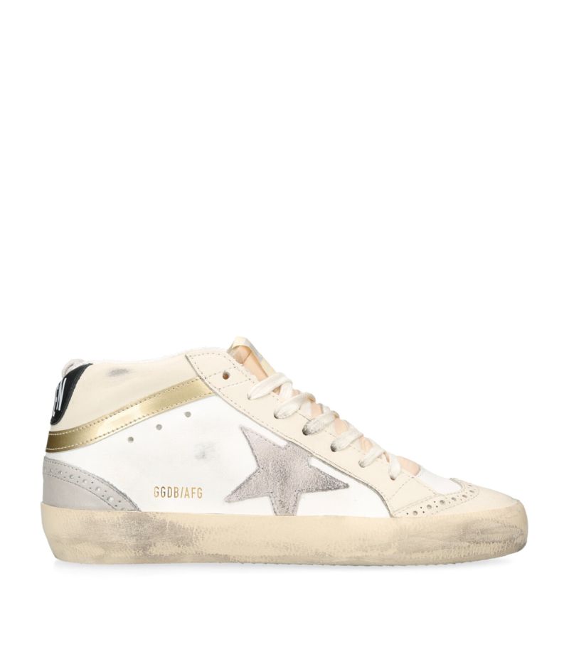 Golden Goose Golden Goose Leather Mid Star Sneakers