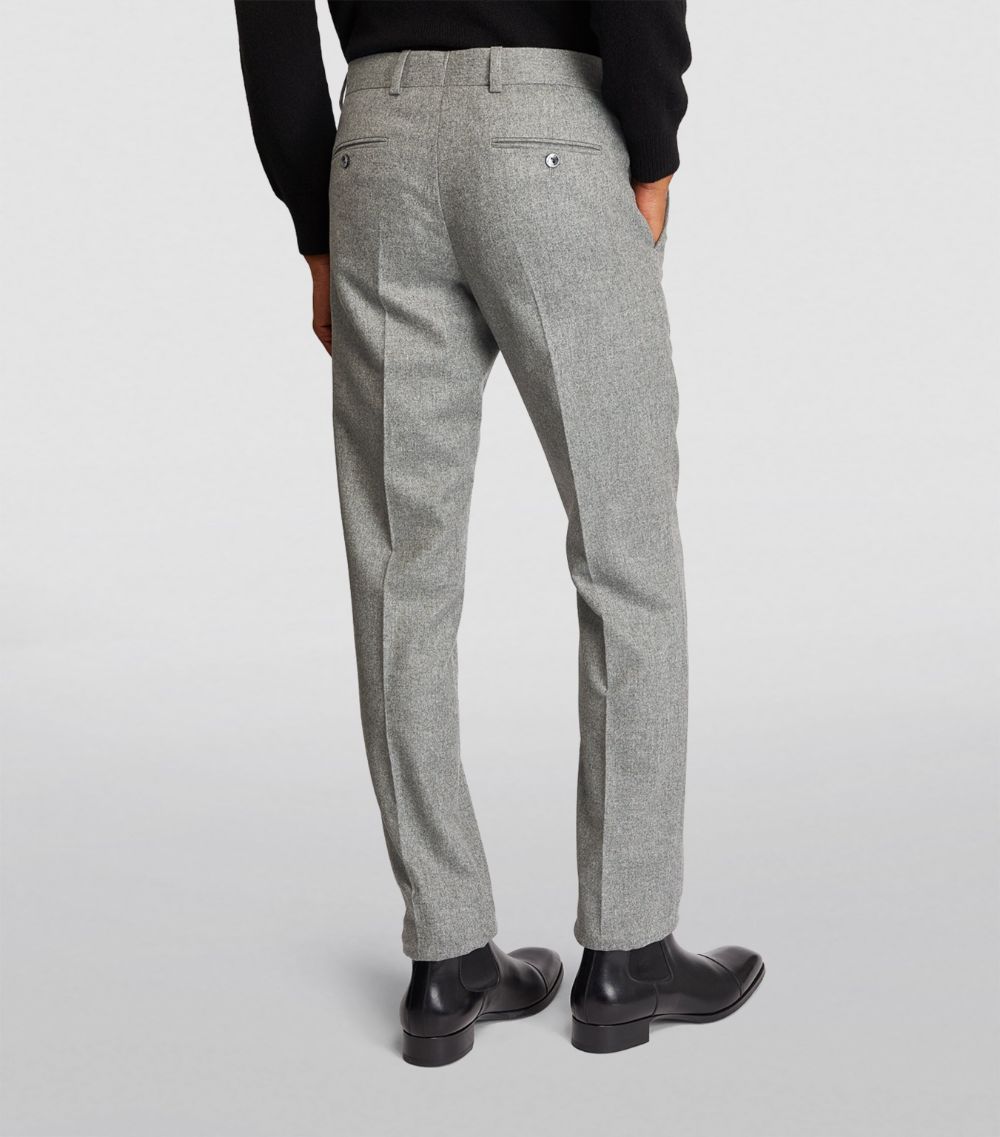 AGNONA Agnona Wool-Cashmere Tailored Trousers