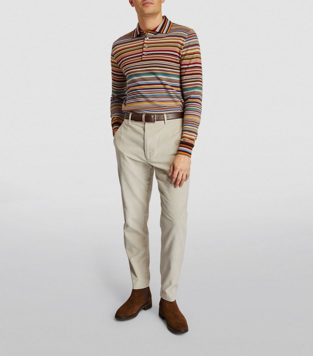 Paul Smith Paul Smith Leather Signature Stripe Belt