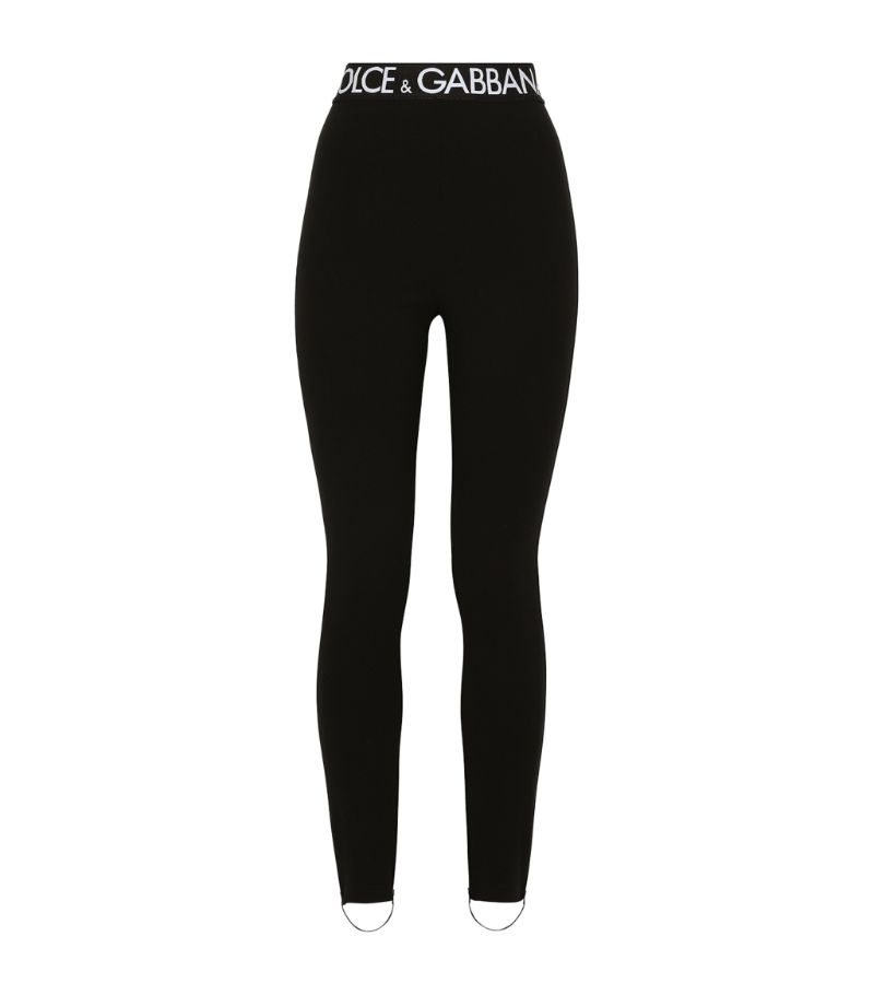 Dolce & Gabbana Dolce & Gabbana Logo Leggings