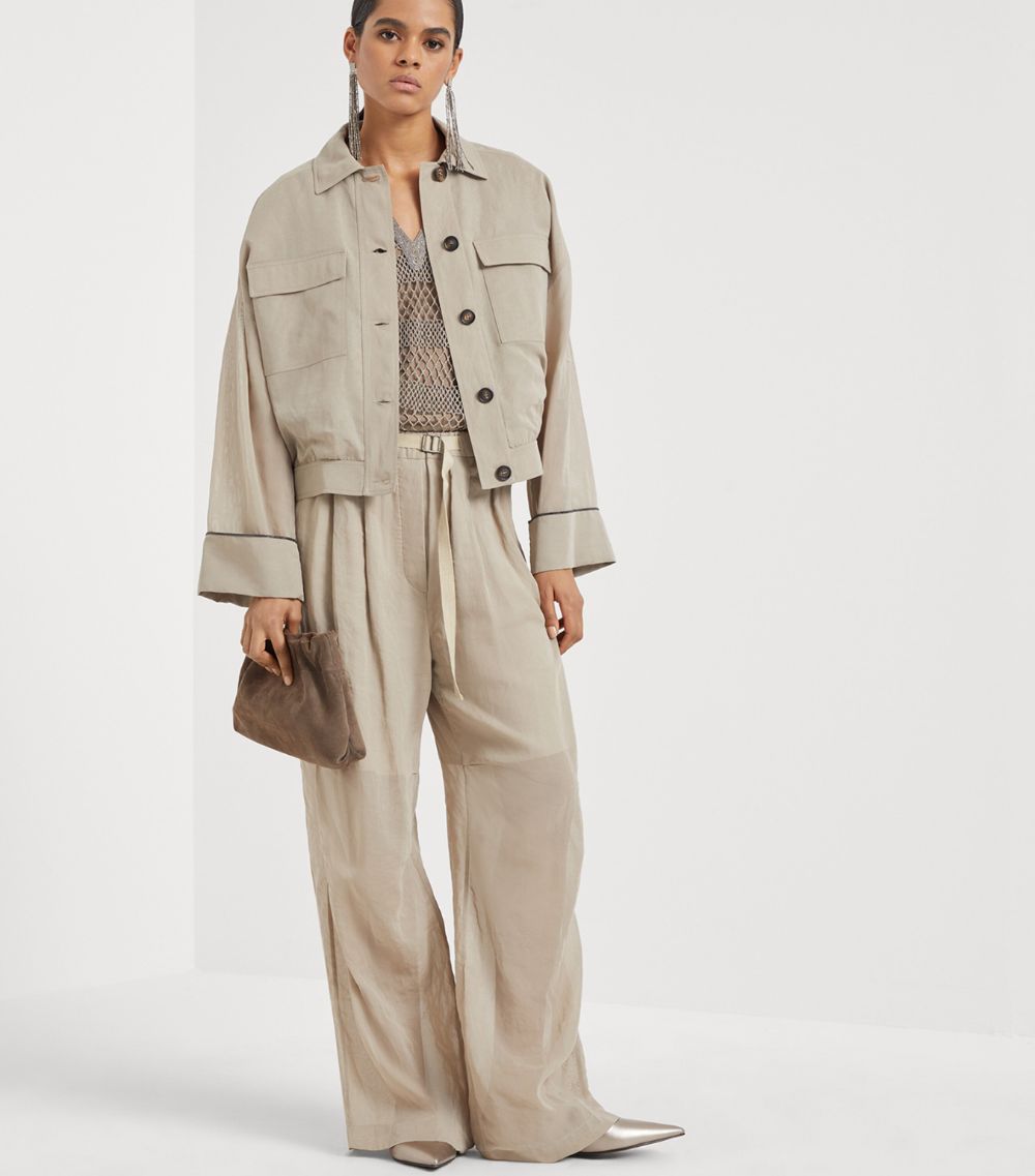 Brunello Cucinelli Brunello Cucinelli Oversized Shirt Jacket