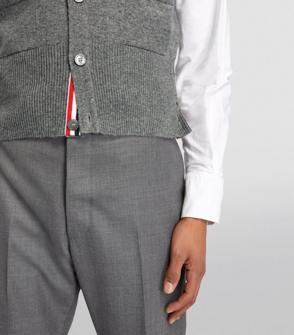 Thom Browne Thom Browne Cashmere Cardigan Vest