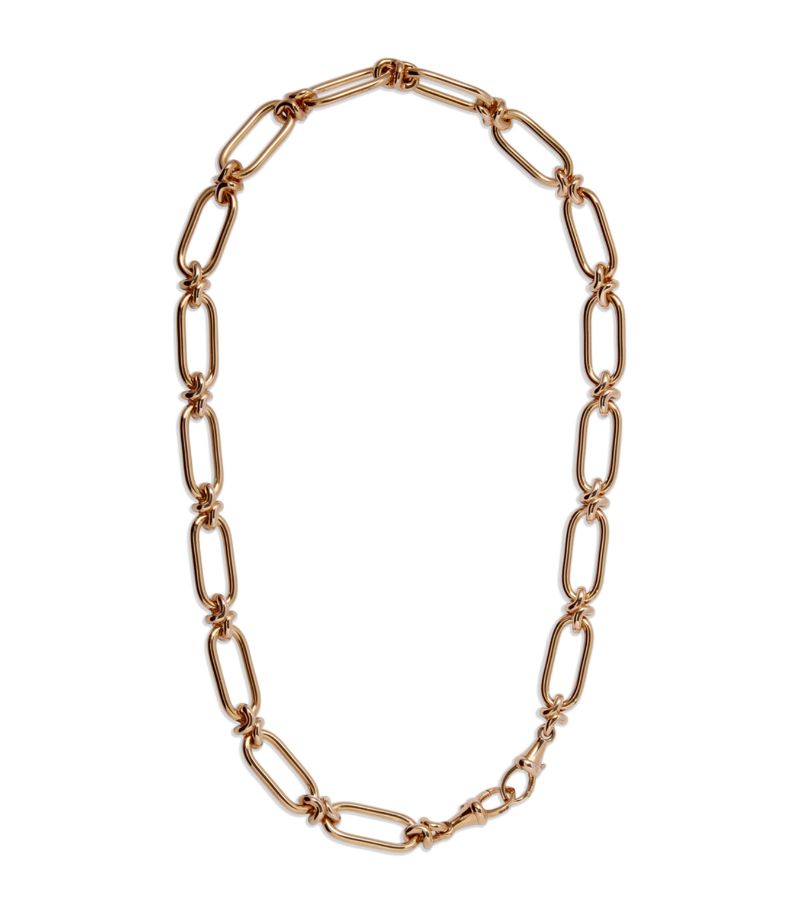 Annoushka Annoushka Yellow Gold Knuckle Heavy Link Chain Necklace