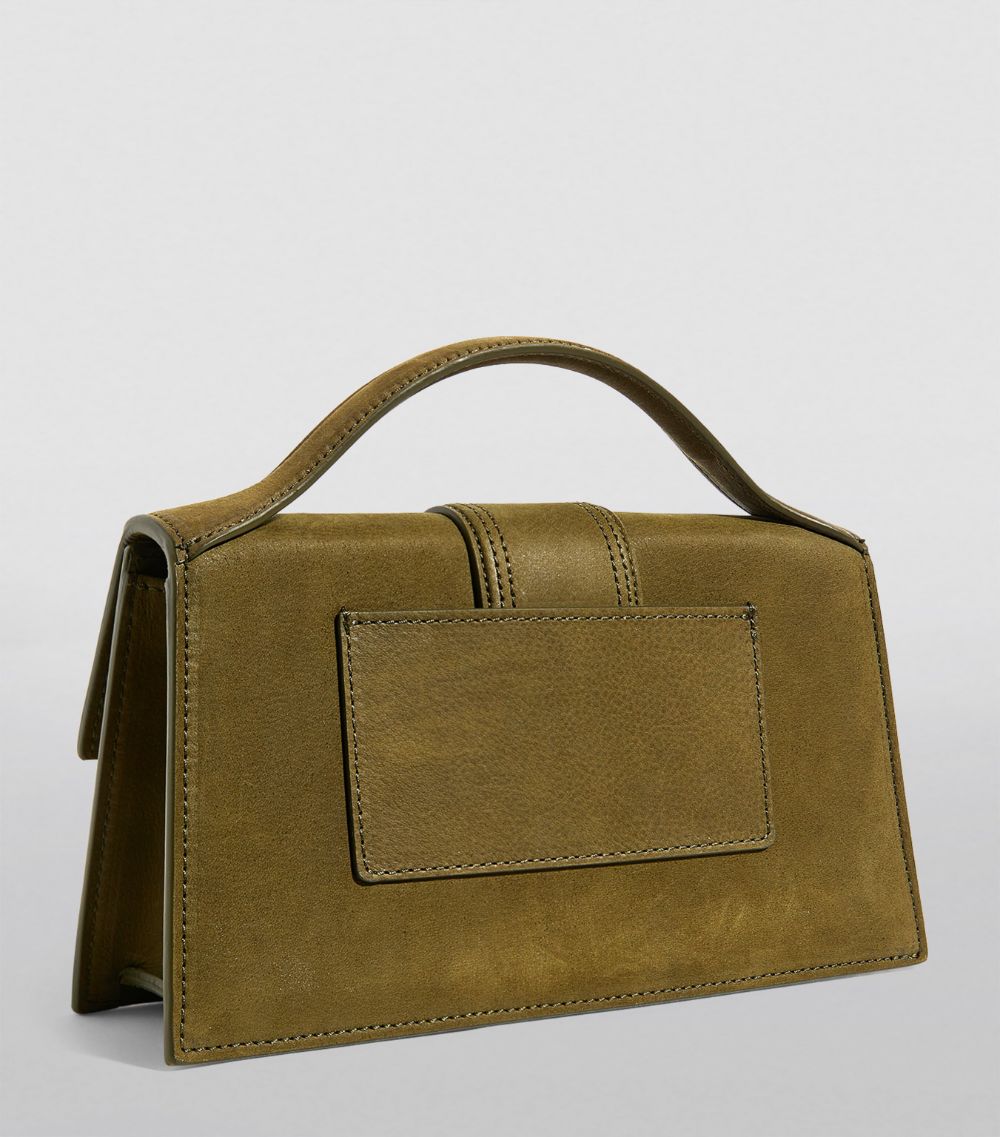 Jacquemus Jacquemus Medium Suede Le Bambino Top-Handle Bag