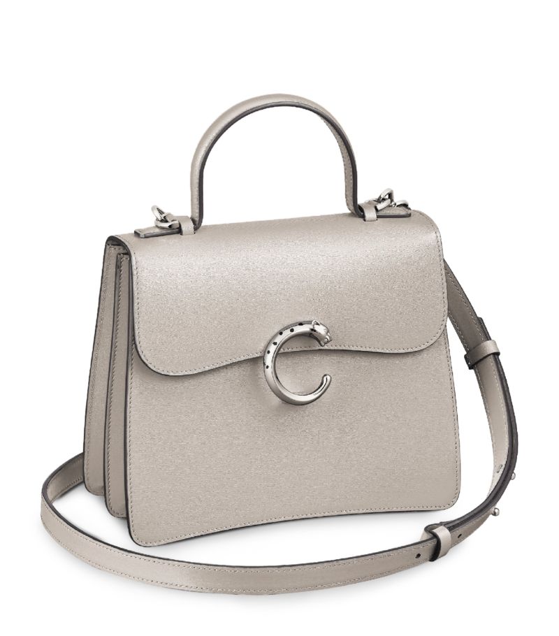 Cartier Cartier Small Leather Panthère de Cartier Top-Handle Bag