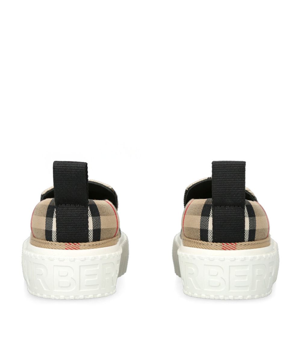 Burberry Burberry Kids Check Shoes