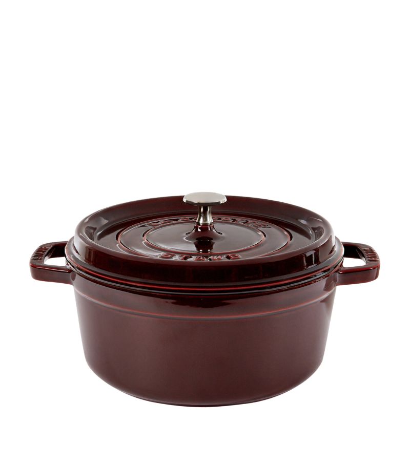 Staub Staub Red Round Cocotte (24Cm)