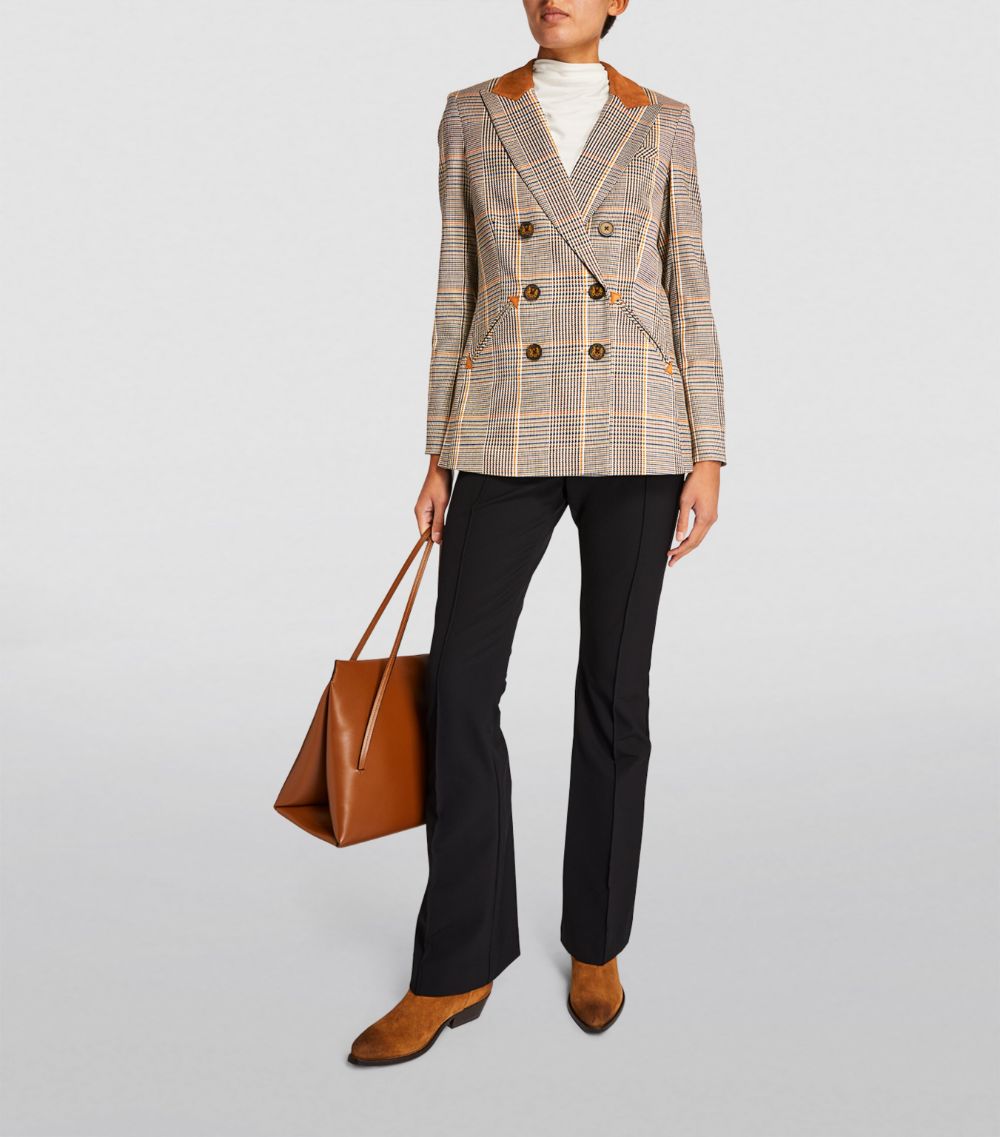 Veronica Beard Veronica Beard Check Elvana Blazer