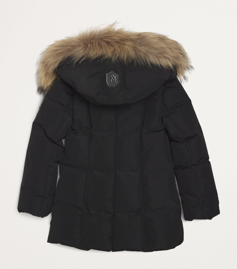  Mackage Kids Fur-Trim Leelee Down Jacket (4-6 Years)