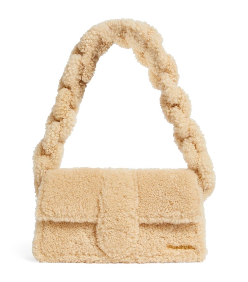 Jacquemus Jacquemus Shearling Le Bambidou Shoulder Bag