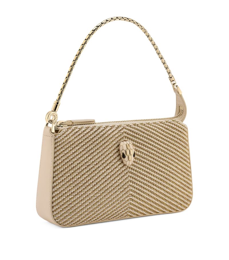 Bvlgari Bvlgari Chevron Serpenti Forever Chain Clutch