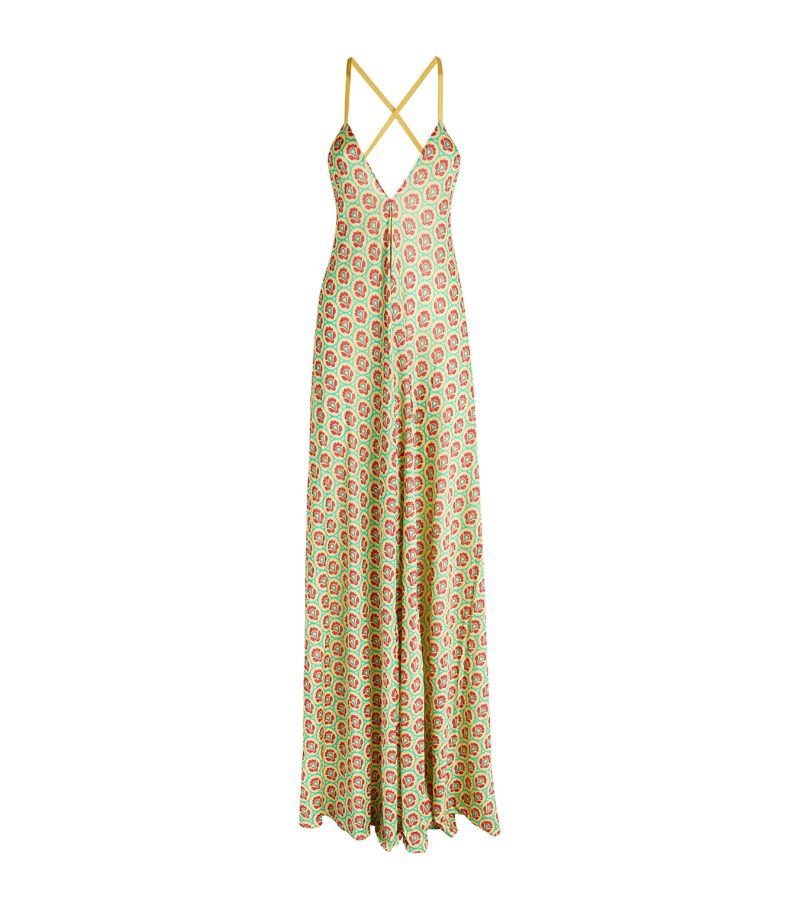 Etro Etro Geometric Print Maxi Dress