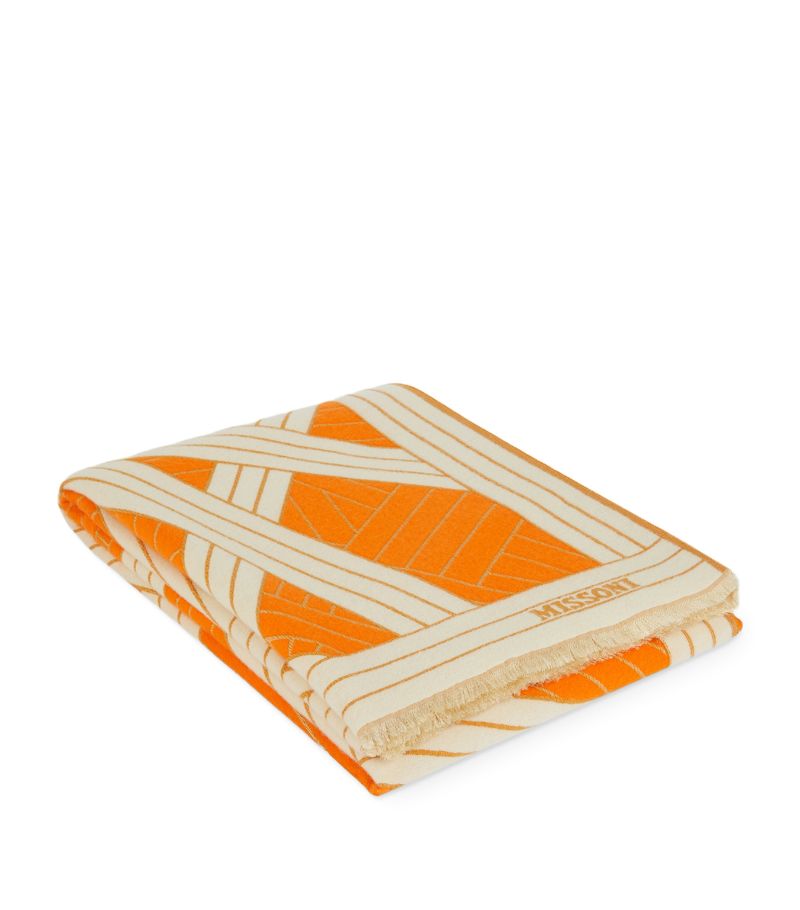 Missoni Home Missoni Home Wool-Cashmere-Silk Nastri Throw (135Cm X 190Cm)