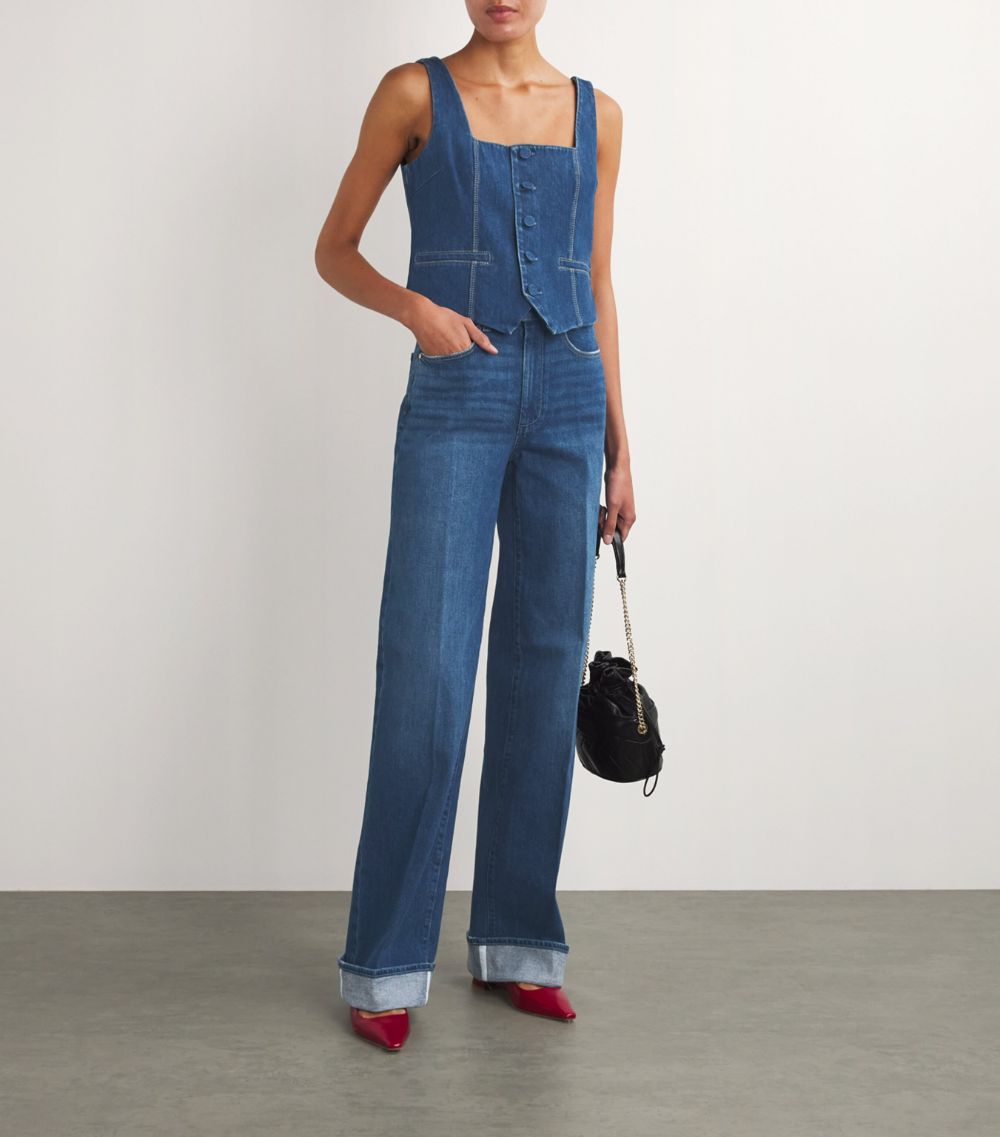 Paige Paige Sasha High-Waist Wide Jeans