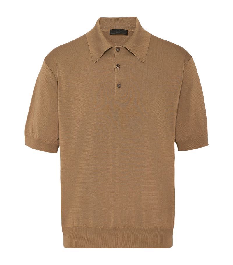 Prada Prada Cotton Polo Shirt