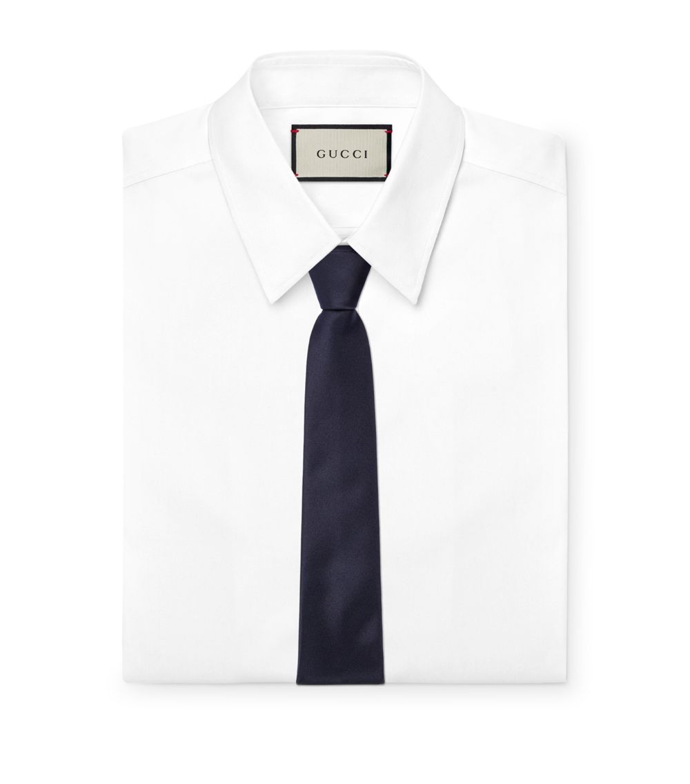 Gucci Gucci Silk Interlocking G Tie