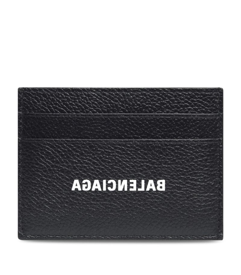 Balenciaga Balenciaga Calfskin Mirror Logo Card Holder