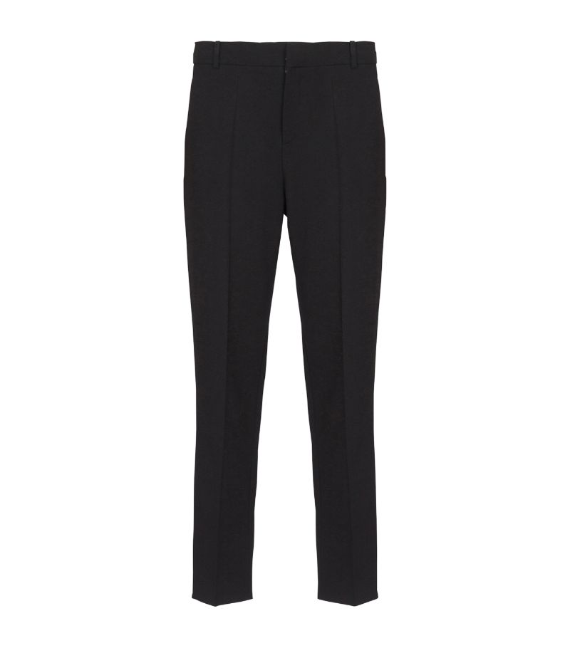 Balmain Balmain Wool-Blend Tailored Trousers